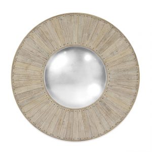 BARRIQUE MIRROR - WASHED ACACIA
