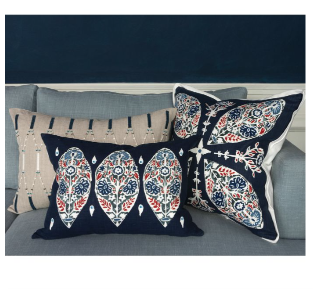 Merida - Rouge Cushion William Yeoward Merida - Rouge Cushion William Yeoward