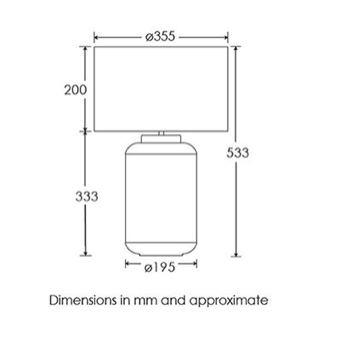 Fern Khaki Table Lamp Fern Khaki Table Lamp